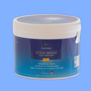 تمیز کننده سطوح سالید مجیک آلمان 150 گرمی عاری از هرگونه مواد مخرب با قدرت پاک کنندگی بالا مناسب سینک ظرفشویی ، شیر آلات ، صفحه گاز ، کاشی و سرامیک ، استیل ، کروم ، شیشه ، دستگیره درب و....
