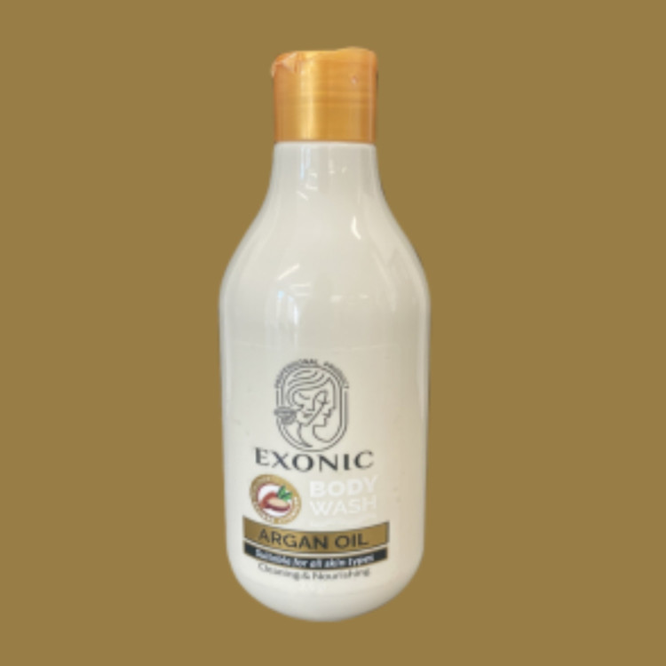 شامپو بدن اکسونیک EXONIC مناسب انواع پوست مغذی و تقویت کننده 300 میل