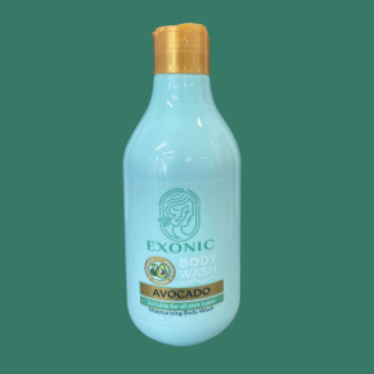 شامپو بدن اکسونیک EXONIC مناسب انواع پوست مغذی و تقویت کننده 300 میل