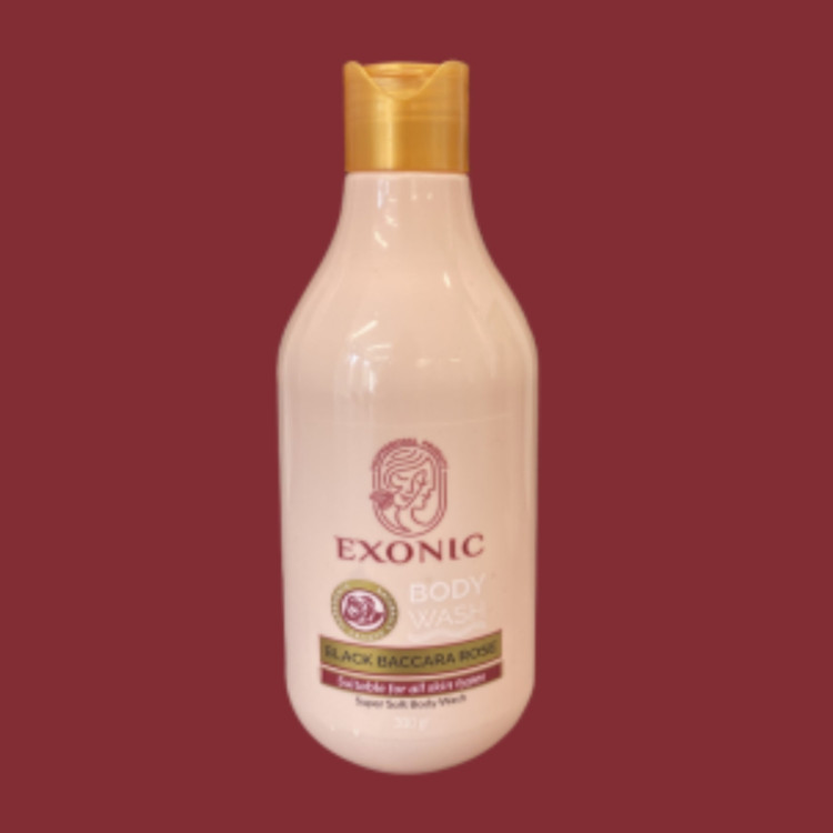شامپو بدن اکسونیک EXONIC مناسب انواع پوست مغذی و تقویت کننده 300 میل