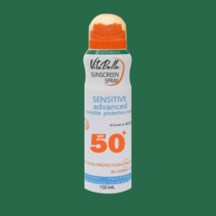 اسپری ضد آفتاب ایتالیایی برند ویتابلا دارای SPF30 و 50